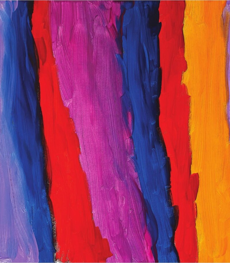 Tilly's Shiraz label — original artwork by Mackenzie